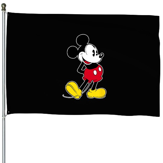 Disney Mickey Mouse Classic Pose House Flags