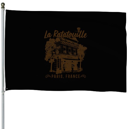 Disney Pixar Ratatouille Paris House Flags