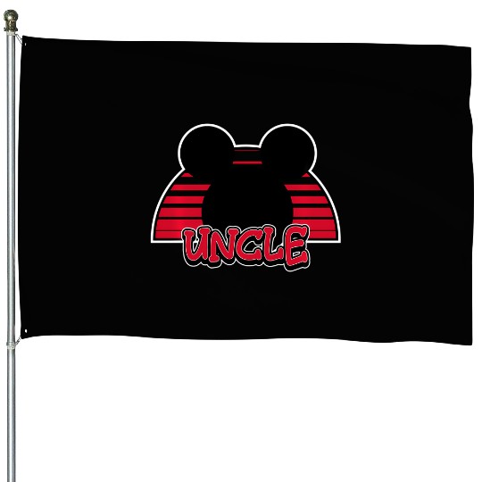 Disney Mickey Mouse Uncle House Flags
