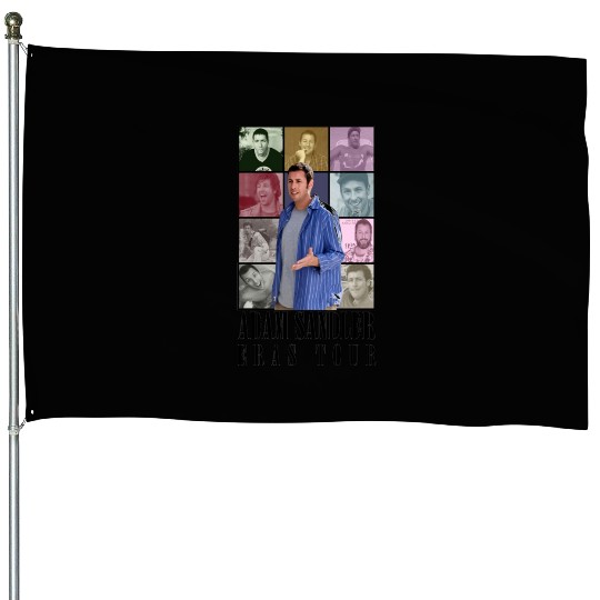 Adam Sandler Eras Tour House Flags
