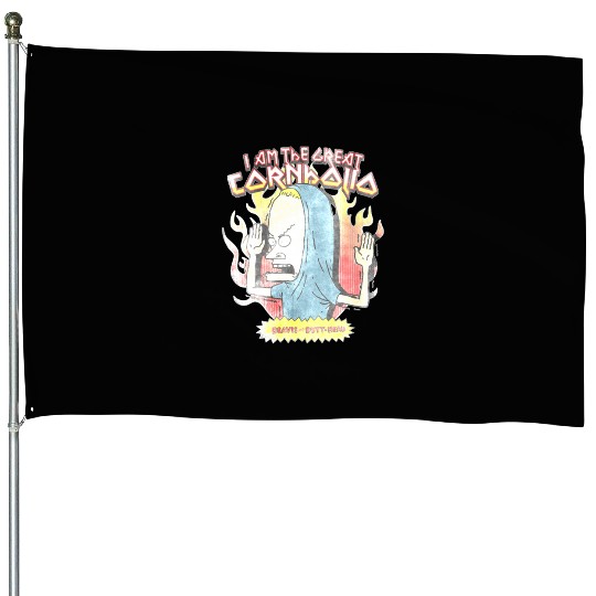 I Am The Great Cornholio Flame Portrait Perfect Gift Christmas  : Bobs Burgers Family Shirt, Bobs Burgers Vintage House Flags