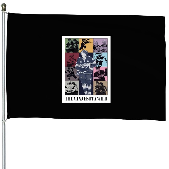 Minnesota Wild Eras Tour Poster 9036 House Flags