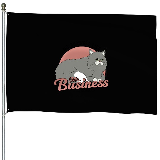 Bob's Burgers No Business Like Mr Business House Flags