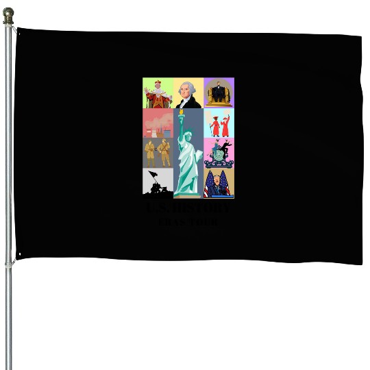 US History Eras Tour House Flags