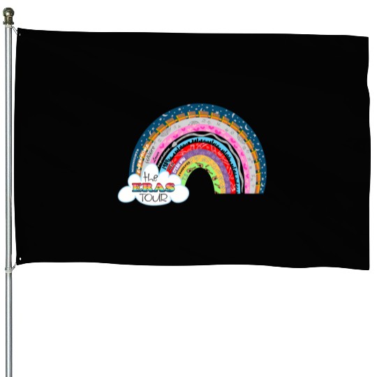 Eras Tour Rainbow 5972 House Flags