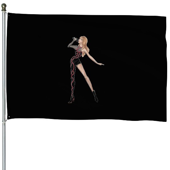 Eras Tour Reputation Look 3207 House Flags