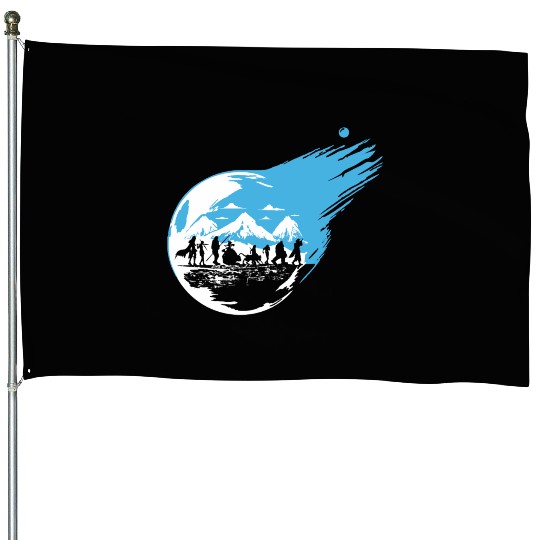 Final Fantasy 7 Inspired House Flags