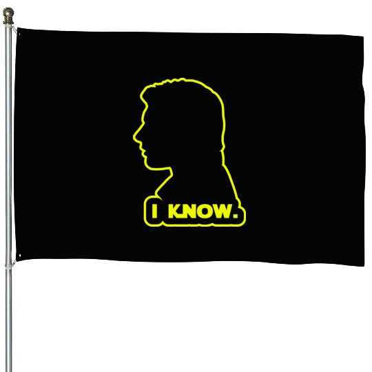 Han Solo - I Know. Design House Flags