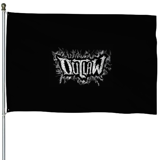 Outlaw lightning House Flags