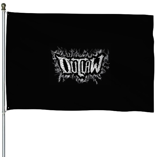 Outlaw lightning House Flags