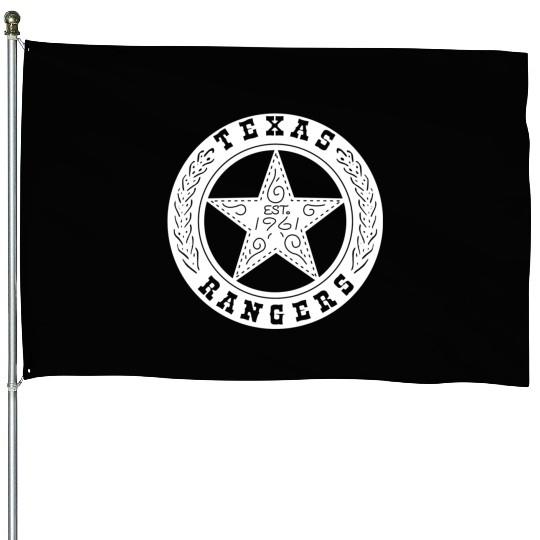 Texas Rangers Vintage House Flags
