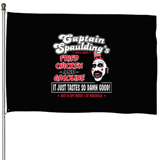 Funny captain spaulding for president House Flags