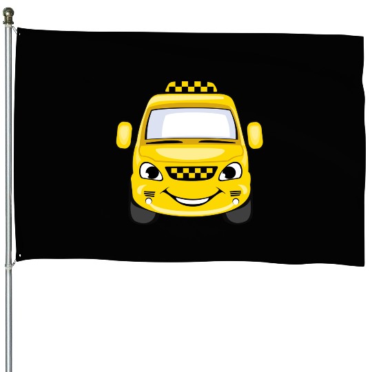 Taxi design art House Flags