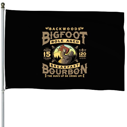 Backwoods Bigfoot Bole-Aged Breakfast Bourbon House Flags