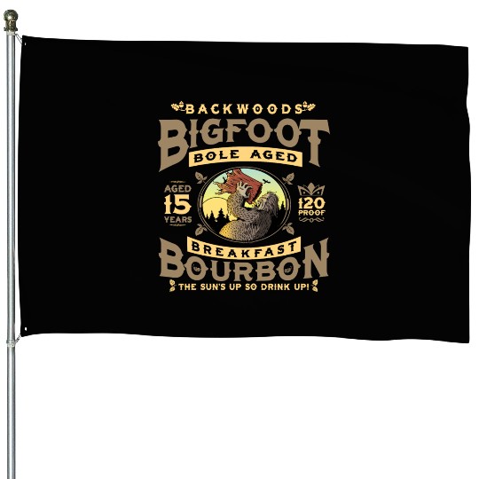 Backwoods Bigfoot Bole-Aged Breakfast Bourbon House Flags