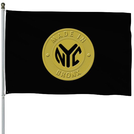 Made In The Bronx Token House Flags