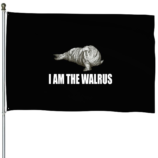 I Am The Walrus House Flags