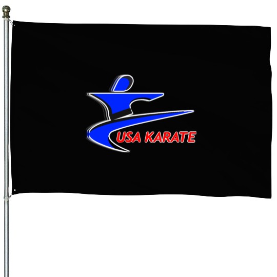Team USA Karate House Flags