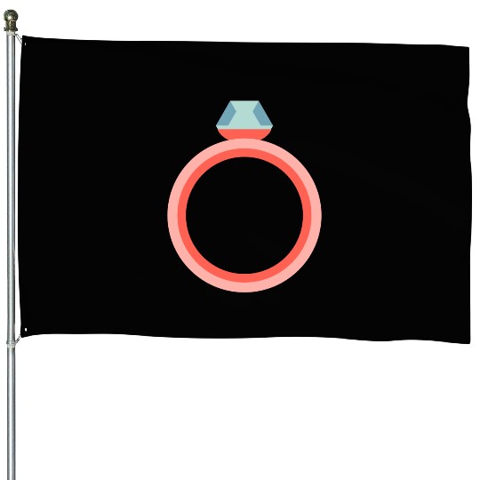 Engagement Ring House Flags