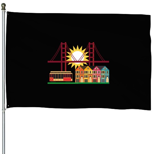 san francisco House Flags
