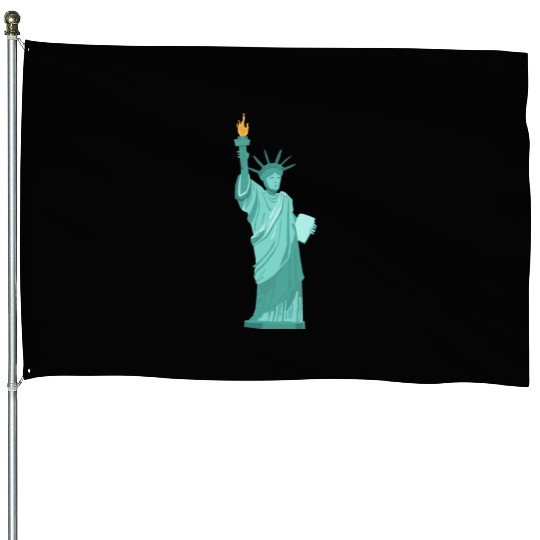 statue of liberty House Flags