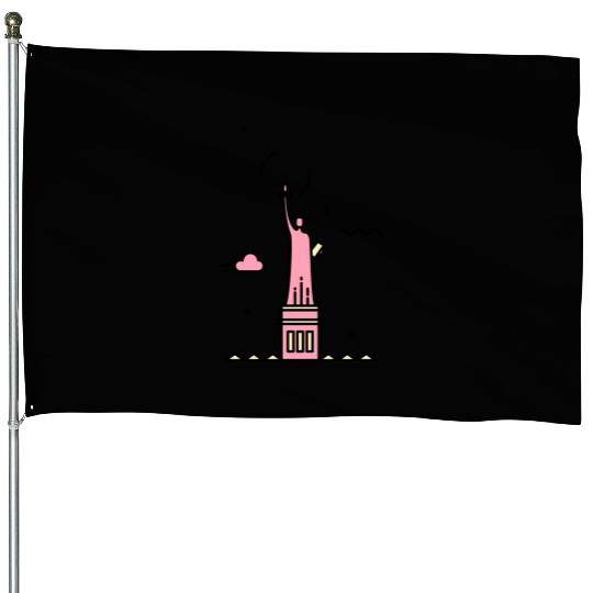 Statue of liberty House Flags