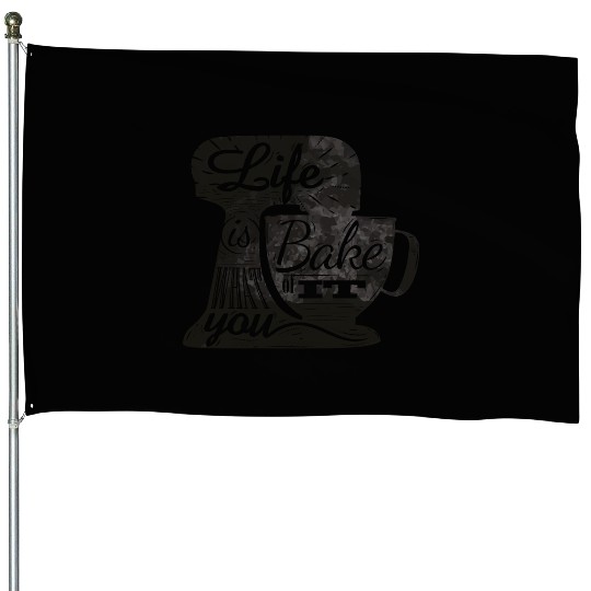 cooking machine design House Flags