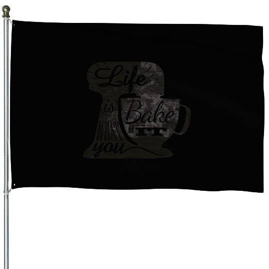 cooking machine design House Flags