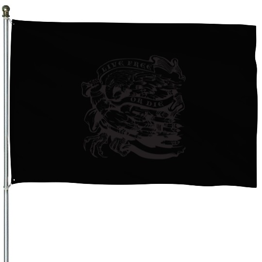Live Free or Die House Flags