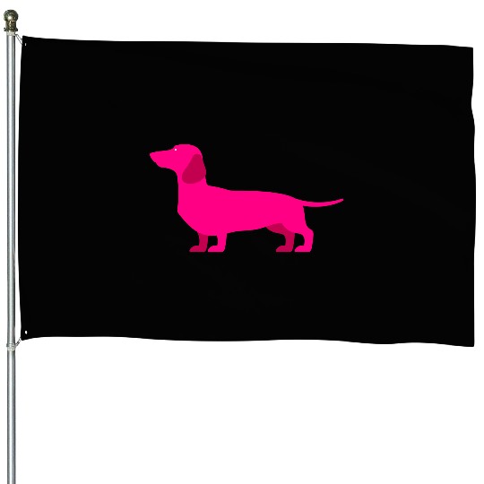dachshund House Flags