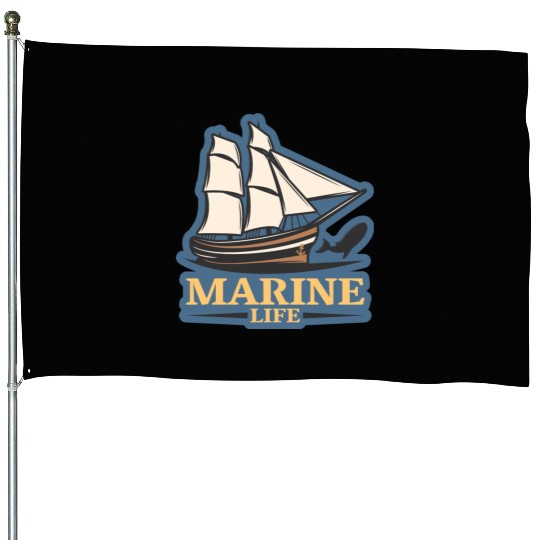 marine life logo House Flags