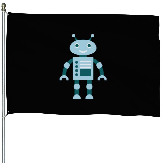 Science vectorstock 972803 Roboter 003 House Flags