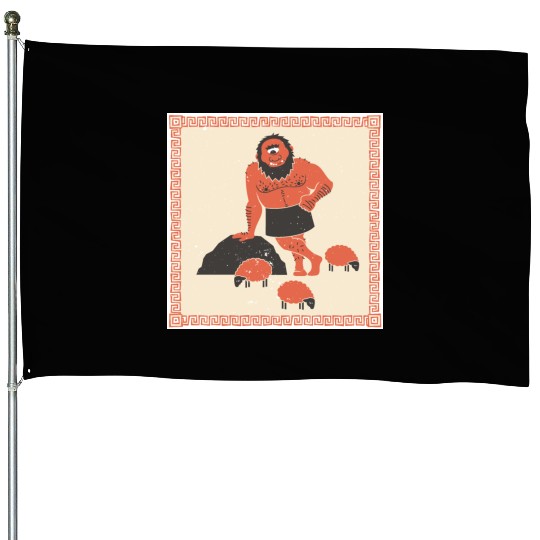 Cyclops House Flags