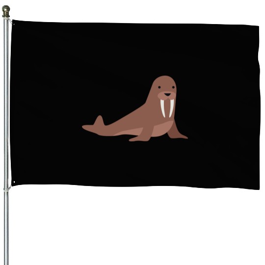walrus House Flags