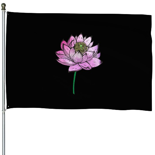 Lotus House Flags