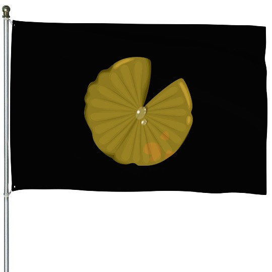 Lotus leaf House Flags