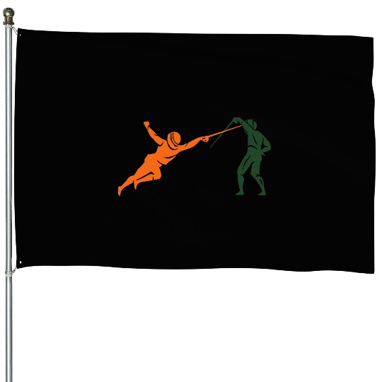 fencing House Flags