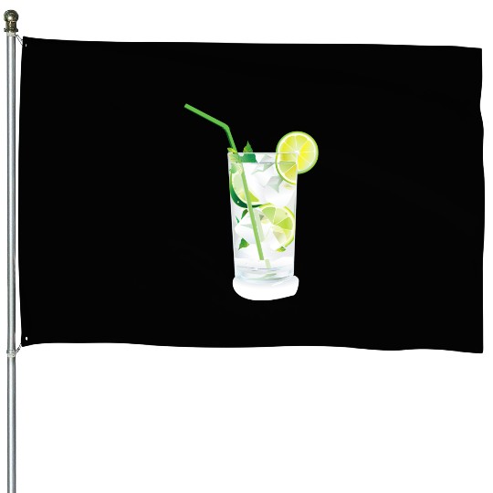 Caipirinha Cocktail House Flags