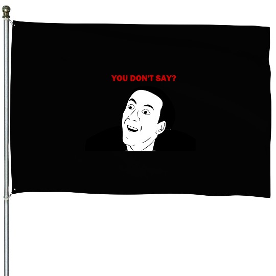 You don't say internet meme House Flags