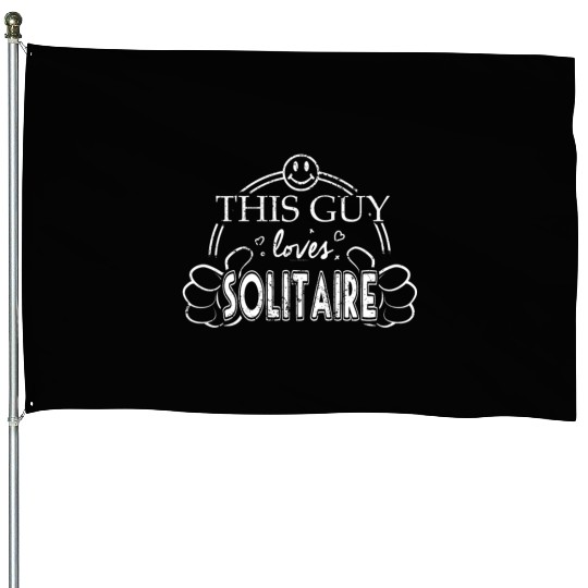 Guy Loves Solitaire House Flags