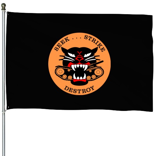 M18 HELLCAT Tank Destroyer House Flags