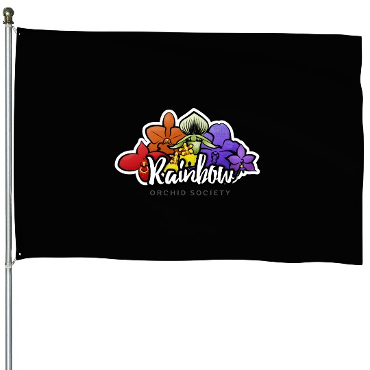 Rainbow Orchid Society House Flags