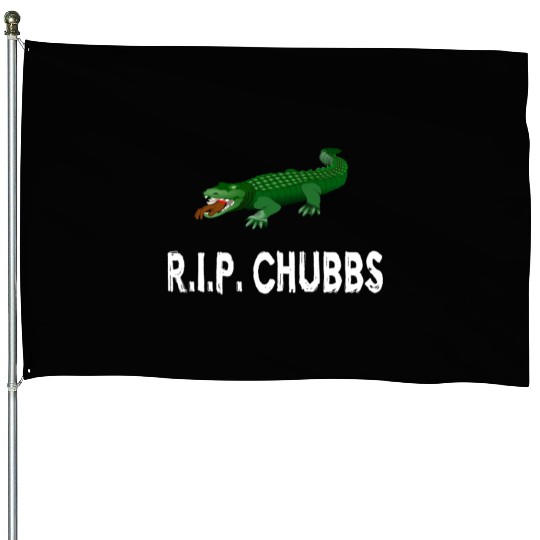 R.I.P. Chubbs - Happy Gilmore House Flags