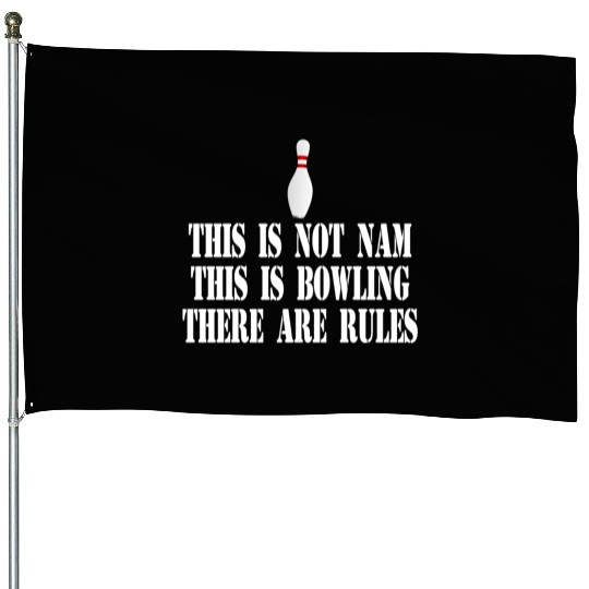 The Big Lebowski Quote House Flags