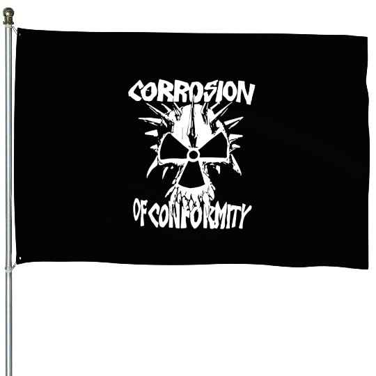Corrosion Of Conformity Old School Logo House Flags