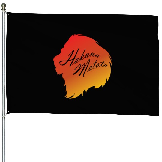 Hakuna Matata House Flags