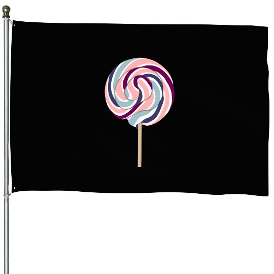 Candy Pastel House Flags