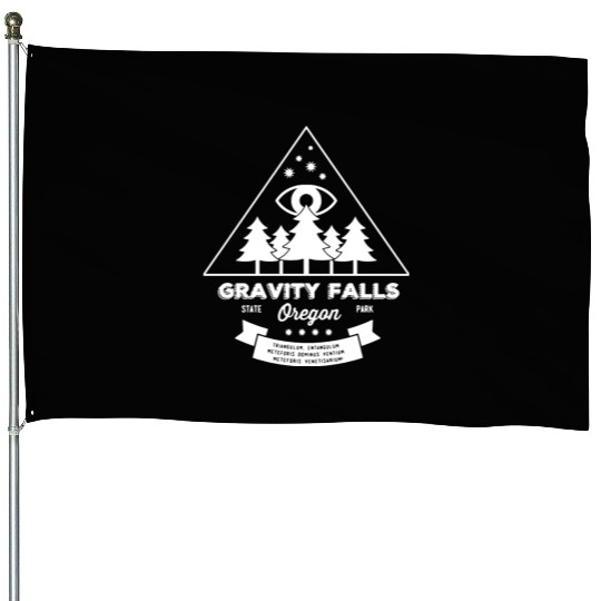 Visit Gravity Falls House Flags