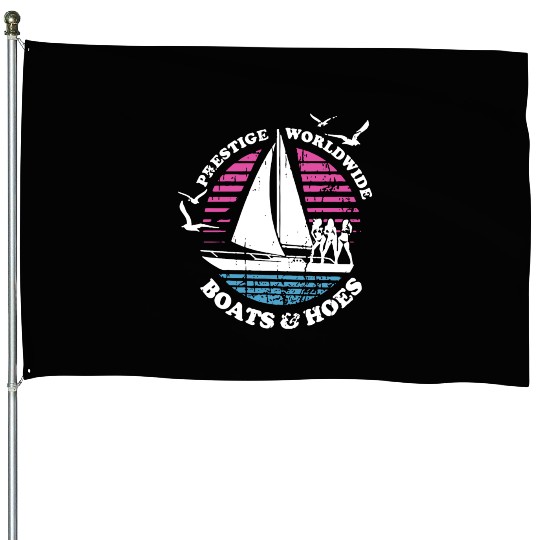 Boats N Hoes Step Brothers Huff Doback Anchor House Flags