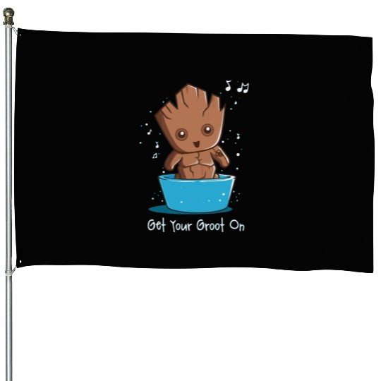 Get Your Groot On House Flags